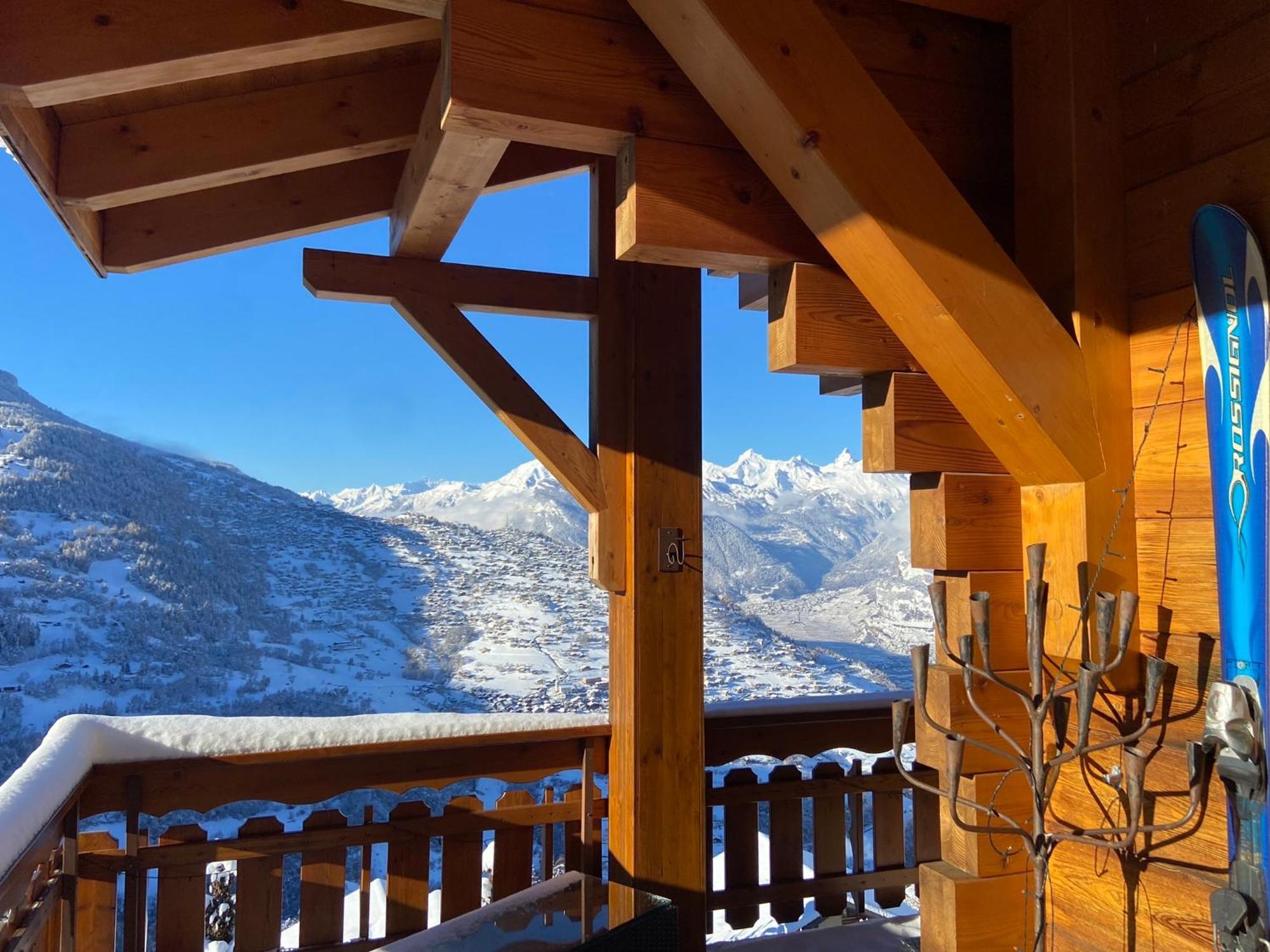 Villa Le Preyet à Veysonnaz Extérieur photo